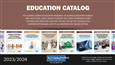 New! Education Subject Catalog 2023/2024